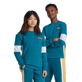 Adidas H32399 Kırmızı Kapüşonlu Unisex Çocuk Sweatshirt