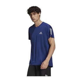Adidas H34494 Own The Run Tee Koşu Lacivert Erkek T-shirt