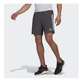 Adidas H36466 Own The Run 3-Stripes 001 Erkek Spor Şort