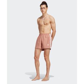 Adidas H44771-001 Pembe Adicolor 3-Stripes Swim Shorts Erkek Mayo