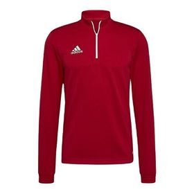 Adidas H57556 ENT22 TR Top Kırmızı Futbol Uzun Kollu Erkek Antrenman Üstü