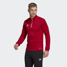 Adidas H57556 ENT22 TR Top Kırmızı Futbol Uzun Kollu Erkek Antrenman Üstü