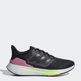 Adidas H68076 EQ21 Siyah Gri Kadın Koşu Ayakkabısı