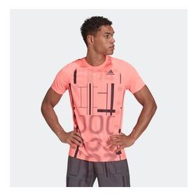 Adidas HB9086 Tenis Club Graph Tee Turuncu Erkek T-Shirt