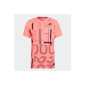 Adidas HB9086 Tenis Club Graph Tee Turuncu Erkek T-Shirt