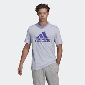 Adidas HE1879 Dye Logo Mor Spor Erkek T-shirt