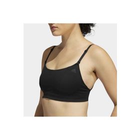 Adidas HE9058 Siyah Yoga Studio Light Support Kadın Büstiyer