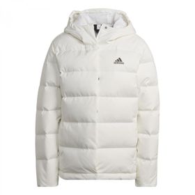 Adidas Helionic Hooded Down Beyaz Kadın Mont