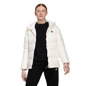 Adidas Helionic Hooded Down Beyaz Kadın Mont