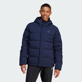Adidas Helionic Hooded Down Lacivert Erkek Mont
