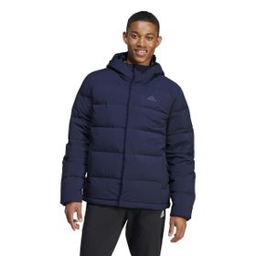 Adidas Helionic Hooded Down Lacivert Erkek Mont