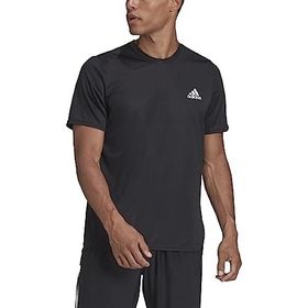 Adidas HF7214 D2M Tee Black Aeroready Designed For Movement Siyah Erkek T-shirt