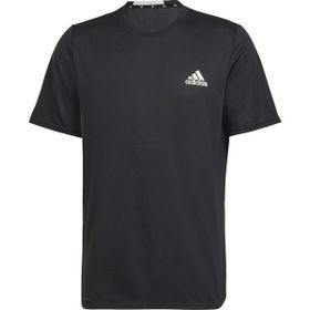 Adidas HF7214 D2M Tee Black Aeroready Designed For Movement Siyah Erkek T-shirt
