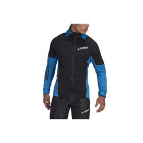 Adidas HF8849 Techrock Flooce Siyah Mavi Erkek Rüzgarlık