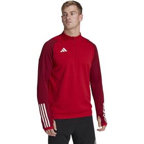 Adidas HI3050 Kırmızı Tiro23 C TR Top Uzun Kollu Erkek Futbol Antrenman Üstü