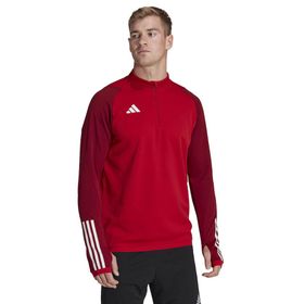 Adidas HI3050 Kırmızı Tiro23 C TR Top Uzun Kollu Erkek Futbol Antrenman Üstü