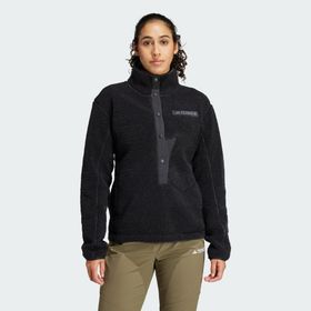 Adidas Hiking IW0225 Terrex Xploric High Pile Fleece Pullover Kadın Sweatshirt