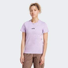 Adidas Hiking JM6367 Terrex Outdoor Athlete Graphic Kadın T-shirt