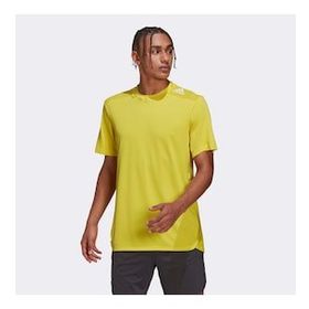 Adidas Hj9773 Sarı Erkek T-shirt
