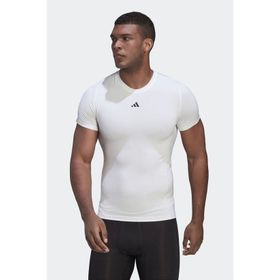 Adidas HK2335 Beyaz TF Tee Erkek T-shirt