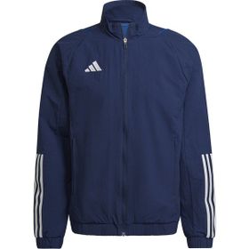 Adidas HK8046 Lacivert Erkek Futbol Antrenman Ceketi
