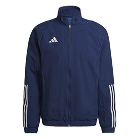 Adidas HK8046 Lacivert Erkek Futbol Antrenman Ceketi