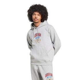 Adidas Hooded 1 Gri Erkek Sweatshirt