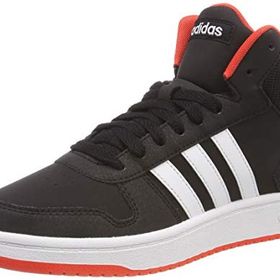 Adidas Hoops 2.0 Mid Siyah Unisex Çocuk Spor Ayakkabı