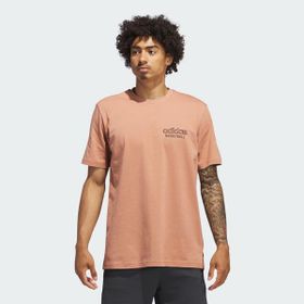 Adidas Hoops Beach Pembe Erkek T-shirt