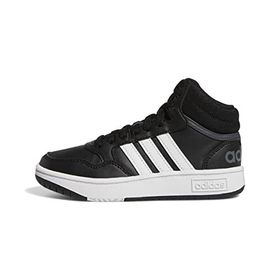 Adidas Hoops Mid 3.0 K Cblack Ftwwht Gresix Unisex Çocuk Ayakkabı