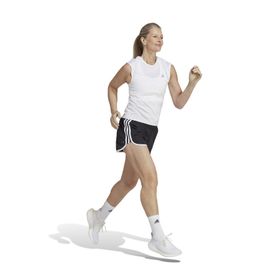 Adidas HR5730 Beyaz Bisiklet Yaka Kadın T-Shirt