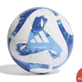 Adidas HT2429 Tiro League Thermally Bonded Beyaz Mavi Unisex Futbol Topu