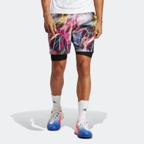 Adidas HT7212 MEL Ergo Renkli Erkek Şort