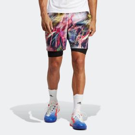 Adidas HT7212 MEL Ergo Renkli Erkek Şort