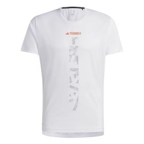 Adidas HT9442 Beyaz Arazi Koşu Erkek T-shirt