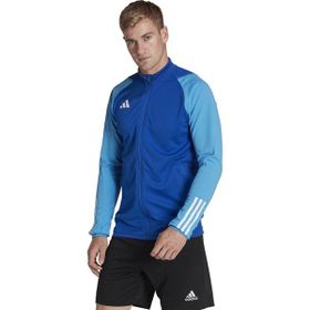 Adidas HU1305 TIRO23 C Tr Jkt Mavi Futbol Antrenman Erkek Ceketi