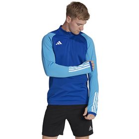 Adidas HU1309 Tiro23 C TR Top Mavi Erkek Sweatshirt