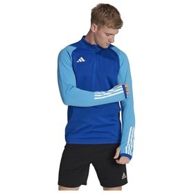 Adidas HU1309 Tiro23 C TR Top Mavi Erkek Sweatshirt