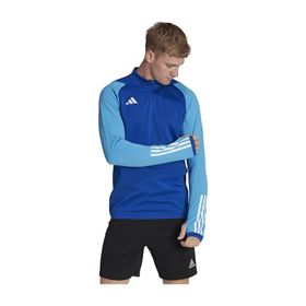 Adidas HU1309 Tiro23 C TR Top Mavi Erkek Sweatshirt
