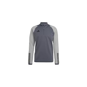 Adidas HU1316 Gri Tiro23 C TR Top Futbol Uzun Kollu Erkek Antrenman Üstü