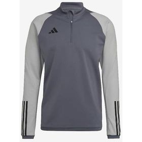 Adidas HU1316 Gri Tiro23 C TR Top Futbol Uzun Kollu Erkek Antrenman Üstü