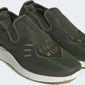 Adidas Human Made Boost Pure Slip-On Yeşil Erkek Erkek Spor Ayakkabı