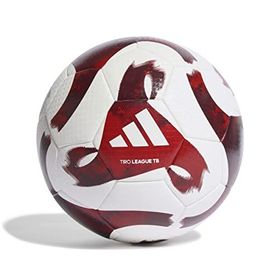 Adidas HZ1294 Tiro League Thermally Bonded Beyaz Kırmızı Futbol Topu