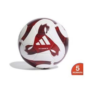 Adidas HZ1294 Tiro League Thermally Bonded Beyaz Kırmızı Futbol Topu