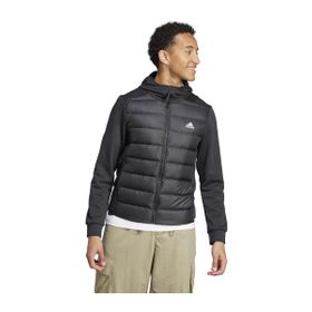 Adidas HZ4430 ESS DWN HYB J Siyah Erkek Outdoor Ceketi