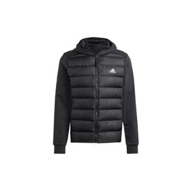 Adidas HZ4430 ESS DWN HYB J Siyah Erkek Outdoor Ceketi