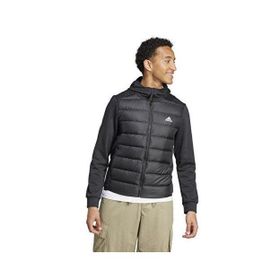 Adidas HZ4430 ESS DWN HYB J Siyah Erkek Outdoor Ceketi