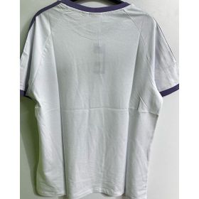 Adidas IA4846 Beyaz Mor Erkek T-shirt