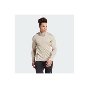 Adidas IB1217 Bej Erkek Dik Yaka Regular Fit Polar Sweatshırt