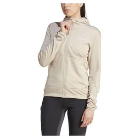 Adidas IB1820 Krem W Terrex XPerior Light Fleece Kadın Outdoor Ceketi